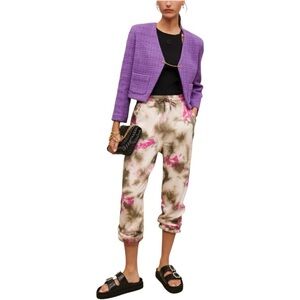Maje Tie-Dye Sweatpants FR 38 US Medium NWT